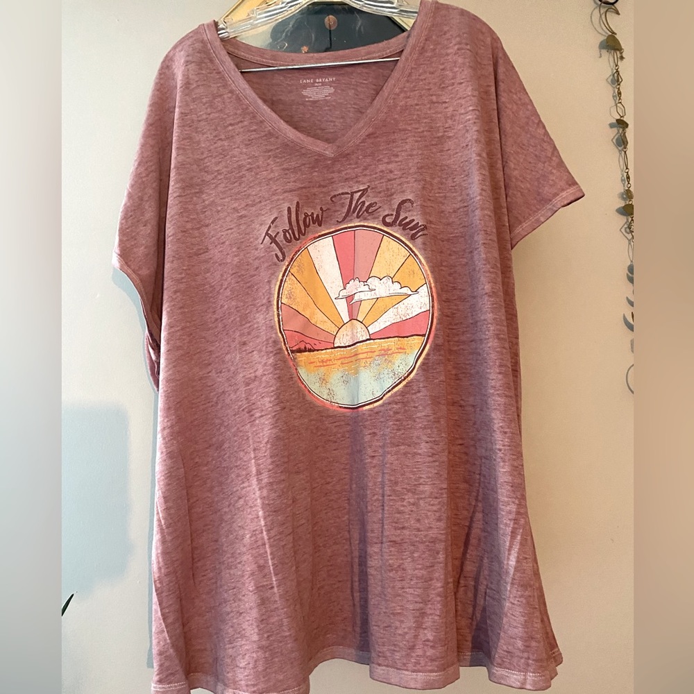 Lane Bryant sun T-shirt